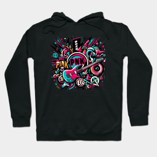 Music Insurrection: The Energy of Punk Rock Hoodie